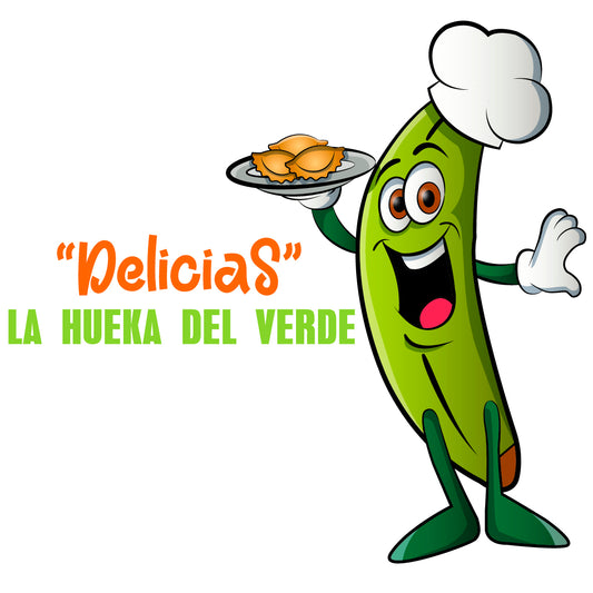Identidad Corporativa/Marca para "Delicias, la Hueka del Verde"