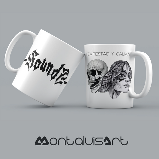 Tazas "Tempestad y Calma"