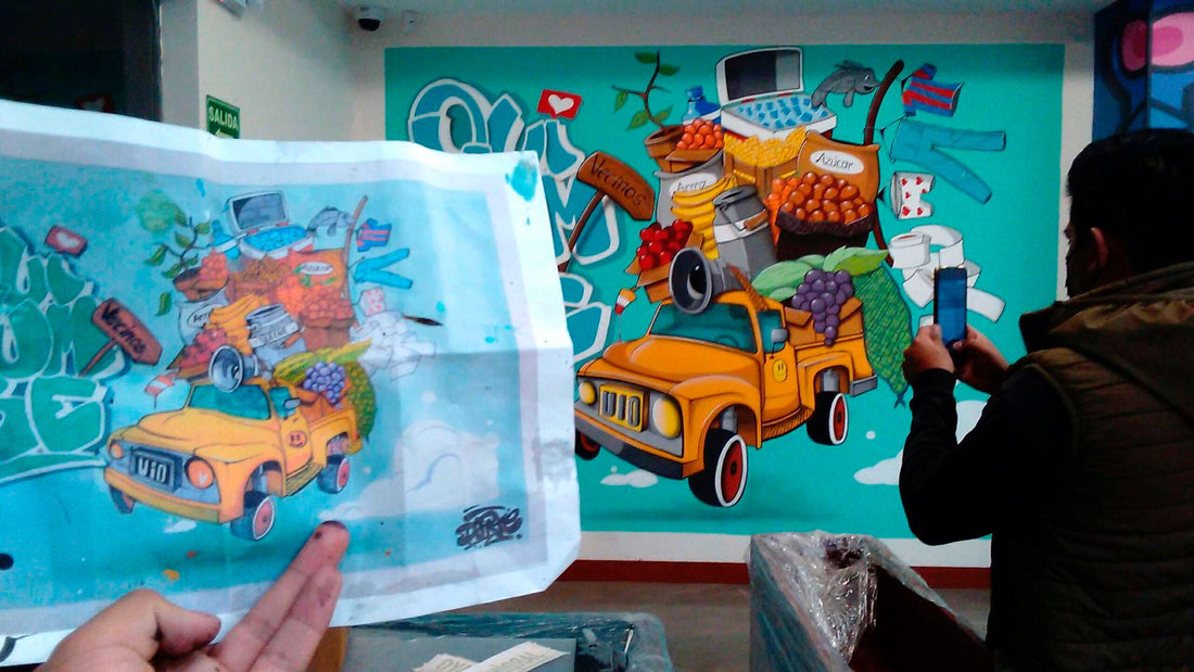 Murales e Ilustraciones digitales